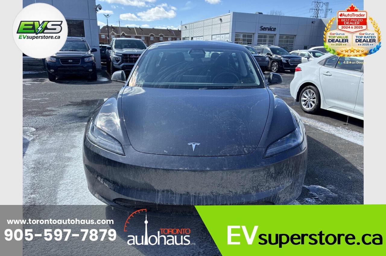 2024 Tesla Model 3 LR AWD I OVER 100 TESLAS EVSUPERSTORE.CA Photo