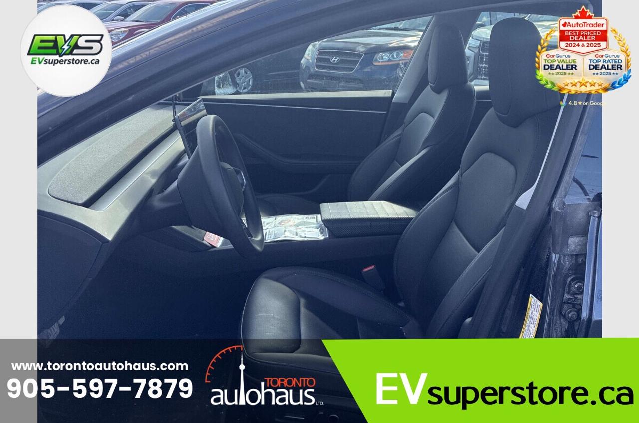 2024 Tesla Model 3 LR AWD I OVER 100 TESLAS EVSUPERSTORE.CA Photo