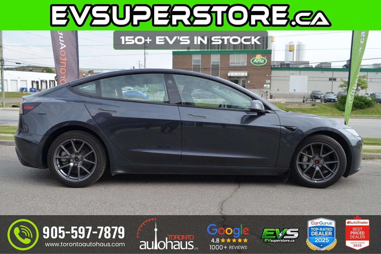 2024 Tesla Model 3 LR AWD I OVER 100 TESLAS EVSUPERSTORE.CA Photo4