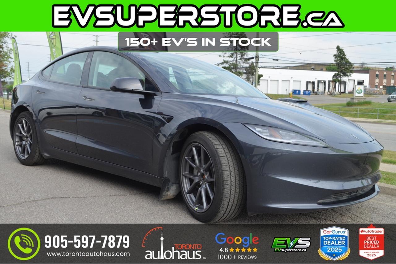 2024 Tesla Model 3 LR AWD I OVER 100 TESLAS EVSUPERSTORE.CA Photo