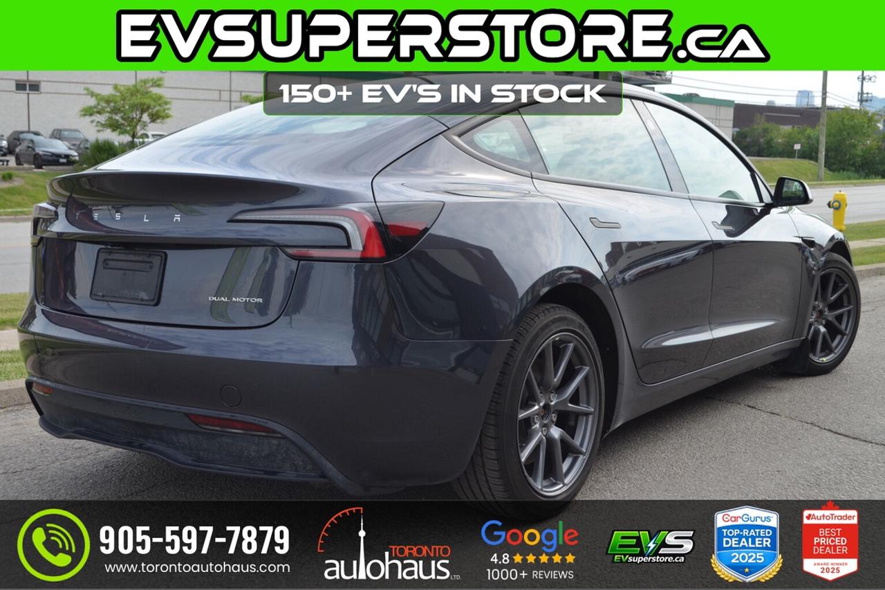 2024 Tesla Model 3 LR AWD I OVER 100 TESLAS EVSUPERSTORE.CA Photo