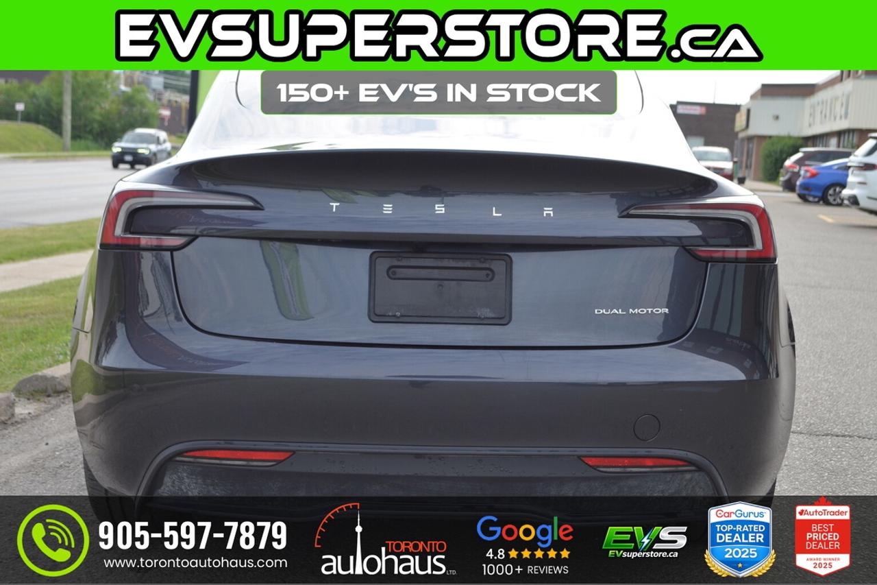 2024 Tesla Model 3 LR AWD I OVER 100 TESLAS EVSUPERSTORE.CA Photo