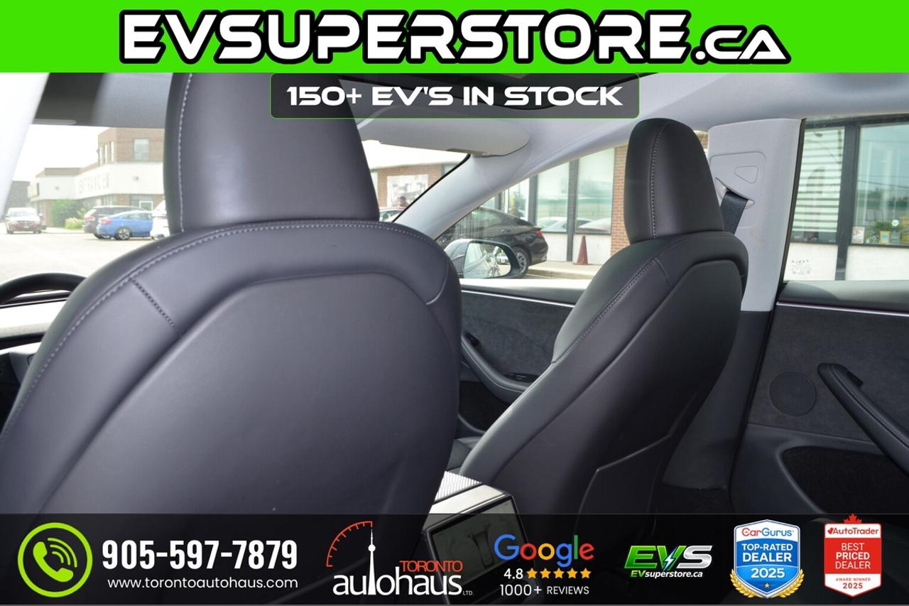 2024 Tesla Model 3 LR AWD I OVER 100 TESLAS EVSUPERSTORE.CA Photo