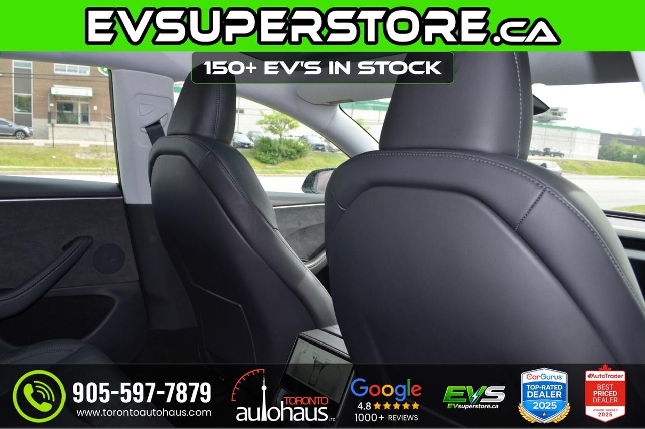 2024 Tesla Model 3 LR AWD I OVER 100 TESLAS EVSUPERSTORE.CA Photo