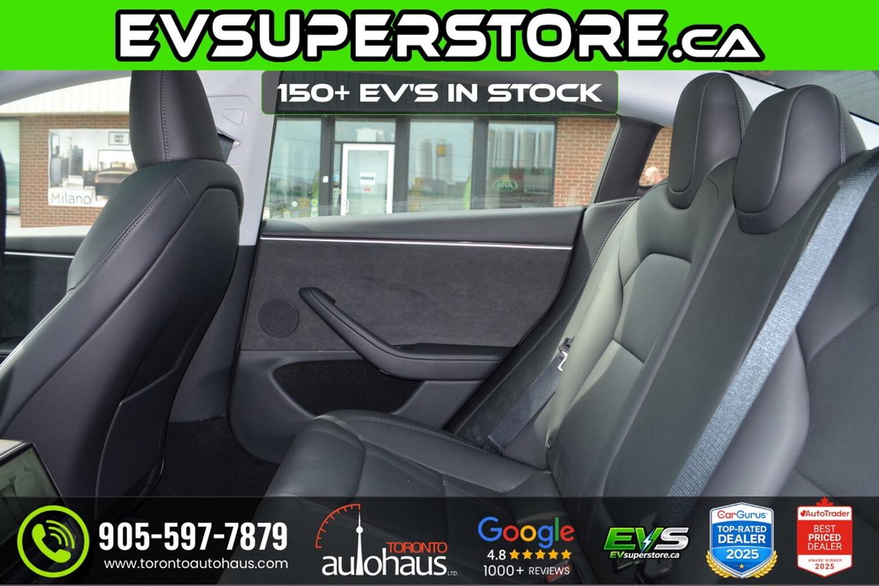 2024 Tesla Model 3 LR AWD I OVER 100 TESLAS EVSUPERSTORE.CA Photo