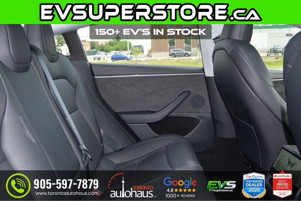 2024 Tesla Model 3 LR AWD I OVER 100 TESLAS EVSUPERSTORE.CA Photo