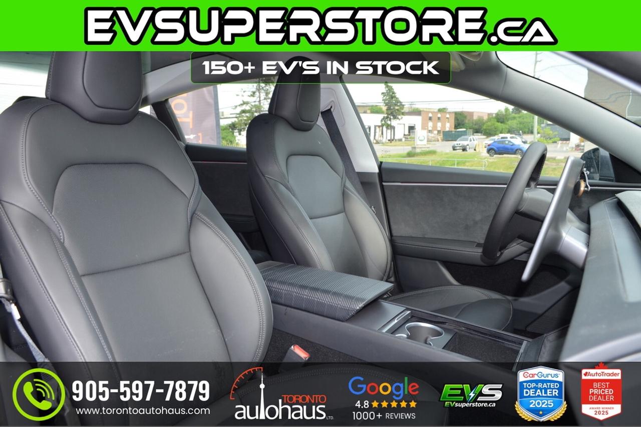 2024 Tesla Model 3 LR AWD I OVER 100 TESLAS EVSUPERSTORE.CA Photo
