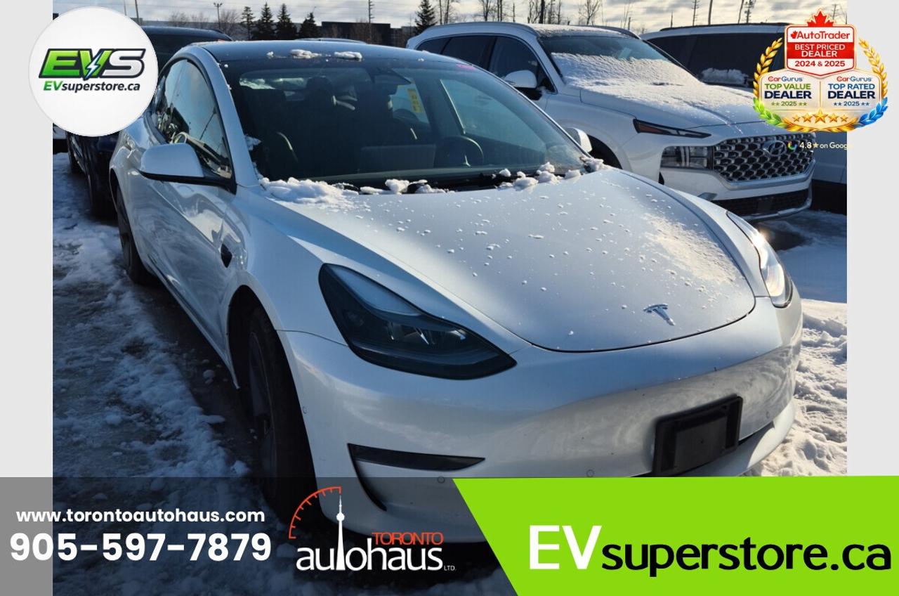 2021 Tesla Model 3 SR+ I OVER 100 TESLAS EVSUPERSTORE.CA Photo