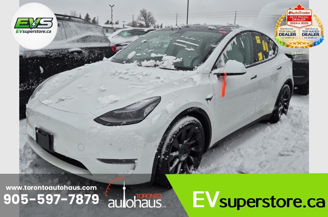 2022 Tesla Model Y PERFORMANCE I WHITE INT I  AT EVSUPERSTORE.CA Photo