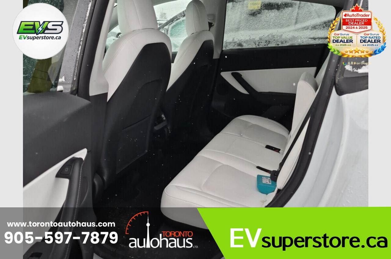 2022 Tesla Model Y PERFORMANCE I WHITE INT I  AT EVSUPERSTORE.CA Photo