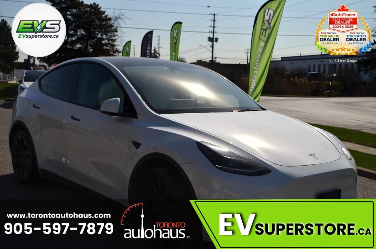 2022 Tesla Model Y PERFORMANCE I WHITE INT I  AT EVSUPERSTORE.CA Photo