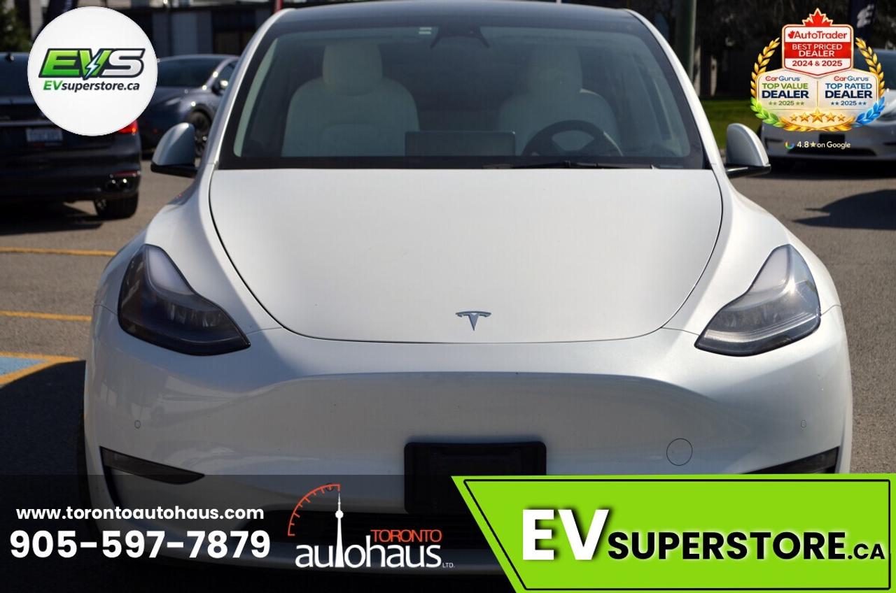 2022 Tesla Model Y PERFORMANCE I WHITE INT I  AT EVSUPERSTORE.CA Photo