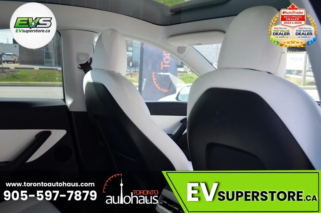 2022 Tesla Model Y PERFORMANCE I WHITE INT I  AT EVSUPERSTORE.CA Photo