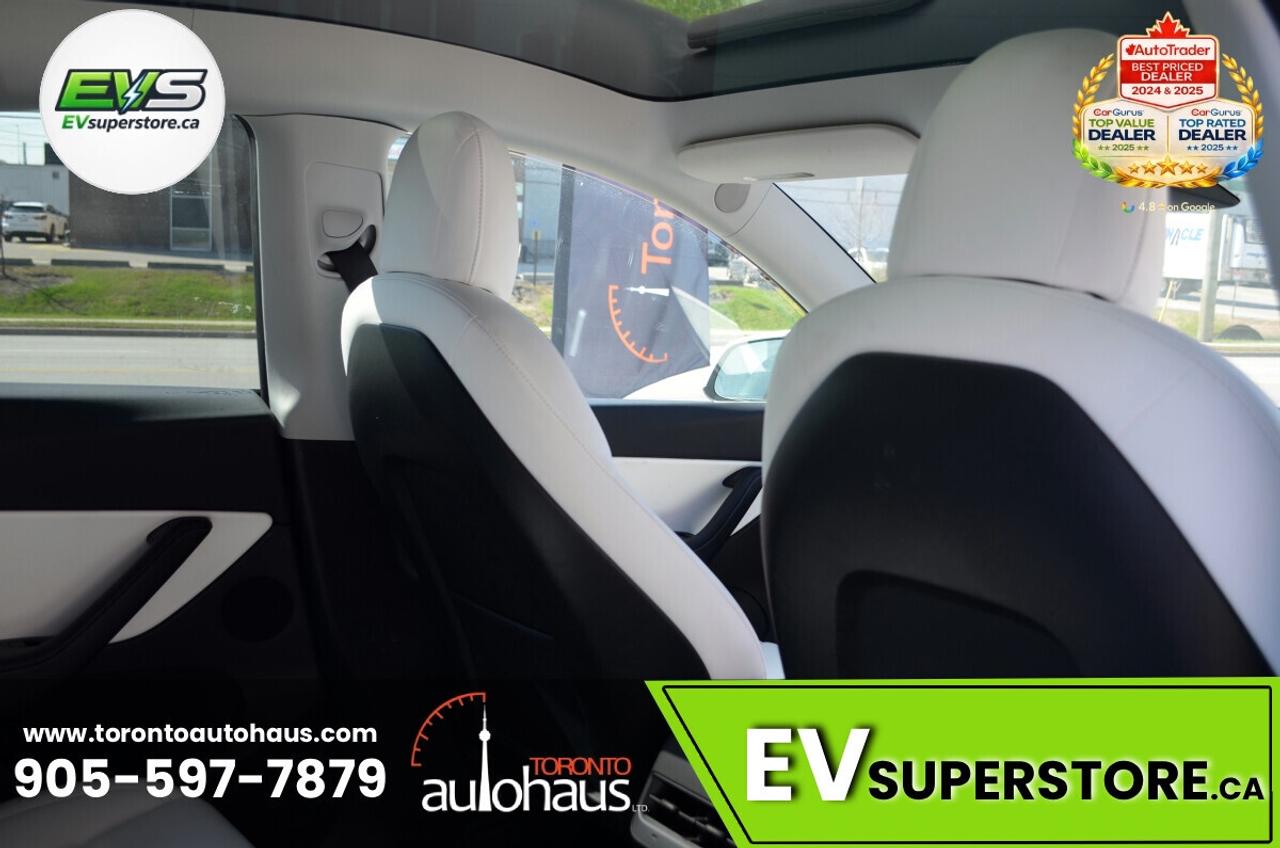2022 Tesla Model Y PERFORMANCE I WHITE INT I  AT EVSUPERSTORE.CA Photo