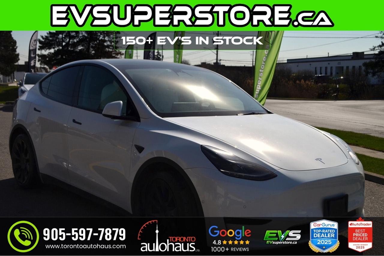 2022 Tesla Model Y PERFORMANCE I WHITE INT I  AT EVSUPERSTORE.CA Photo
