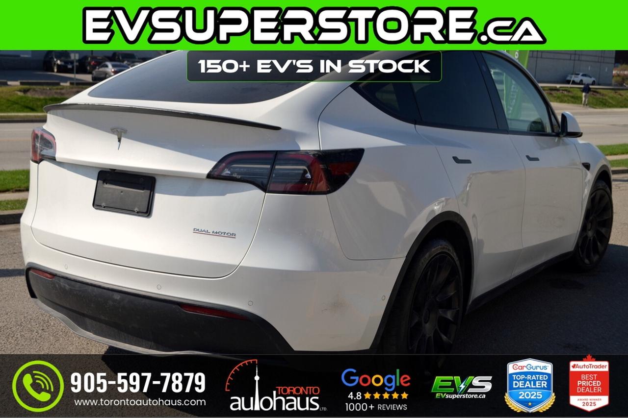 2022 Tesla Model Y PERFORMANCE I WHITE INT I  AT EVSUPERSTORE.CA Photo