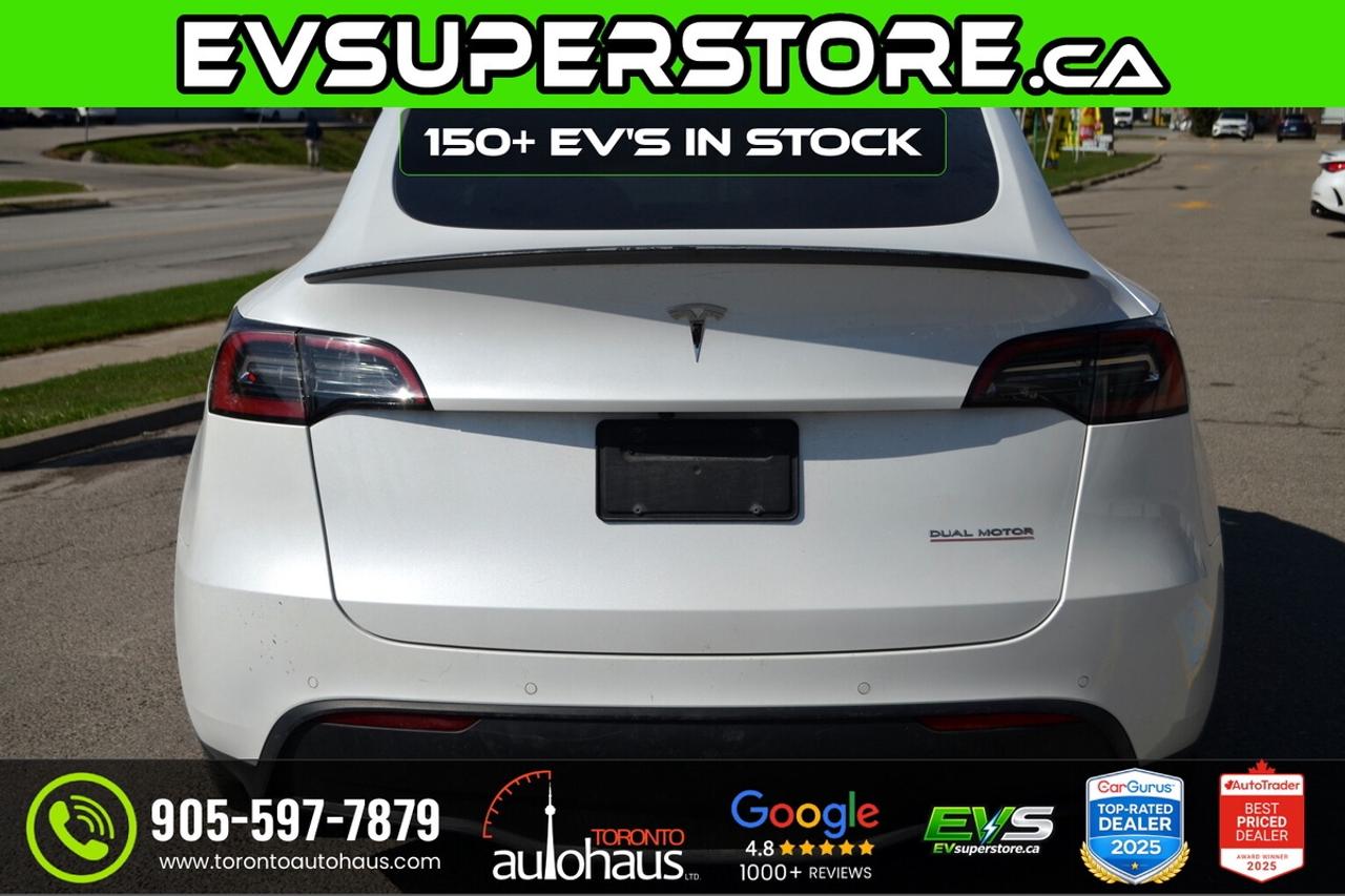 2022 Tesla Model Y PERFORMANCE I WHITE INT I  AT EVSUPERSTORE.CA Photo