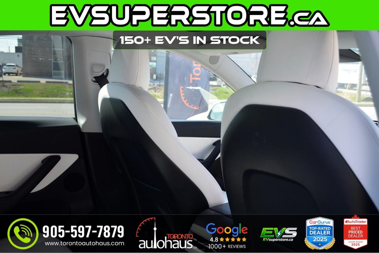2022 Tesla Model Y PERFORMANCE I WHITE INT I  AT EVSUPERSTORE.CA Photo