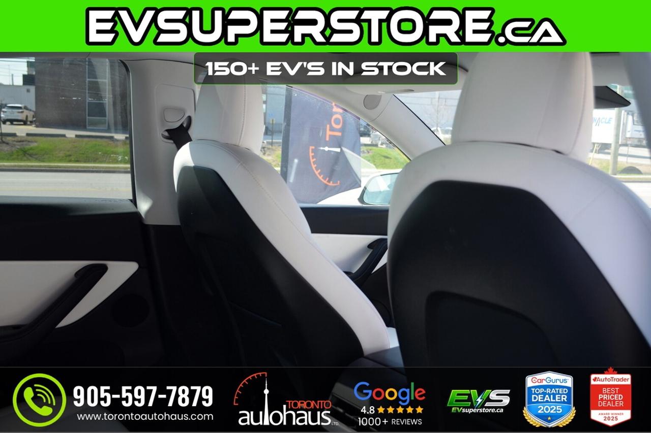 2022 Tesla Model Y PERFORMANCE I WHITE INT I  AT EVSUPERSTORE.CA Photo