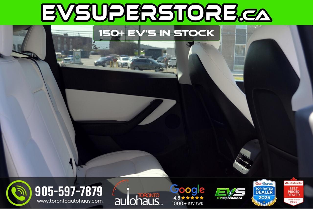 2022 Tesla Model Y PERFORMANCE I WHITE INT I  AT EVSUPERSTORE.CA Photo