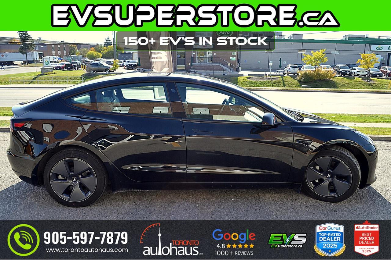 2022 Tesla Model 3 LFP I OVER 100 TESLAS I EVSUPERSTORE.CA Photo