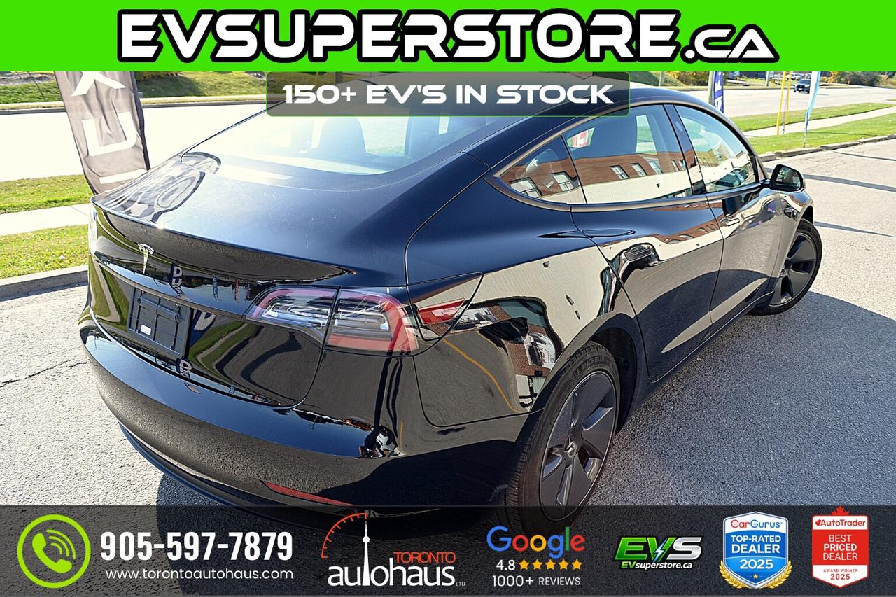 2022 Tesla Model 3 LFP I OVER 100 TESLAS I EVSUPERSTORE.CA Photo
