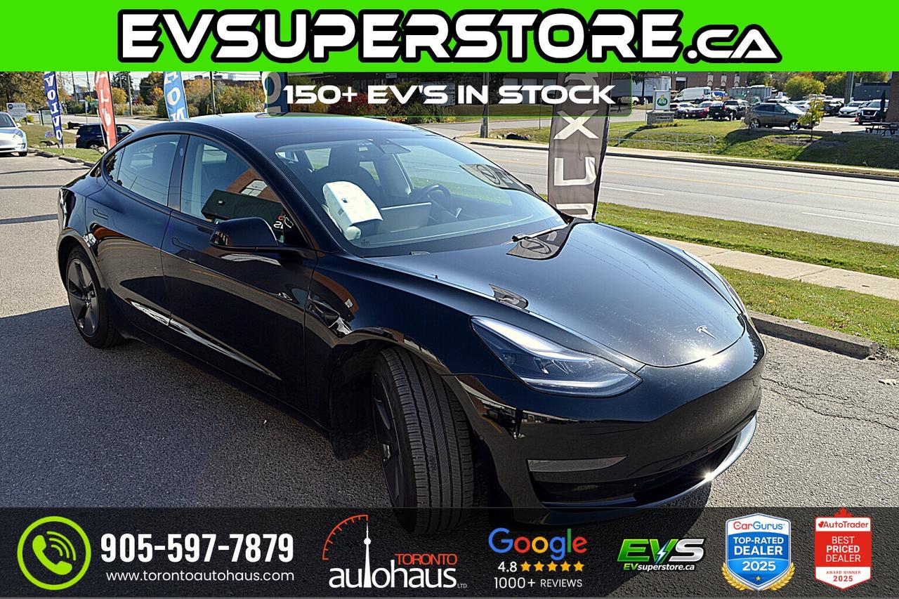 2022 Tesla Model 3 LFP I OVER 100 TESLAS I EVSUPERSTORE.CA Photo