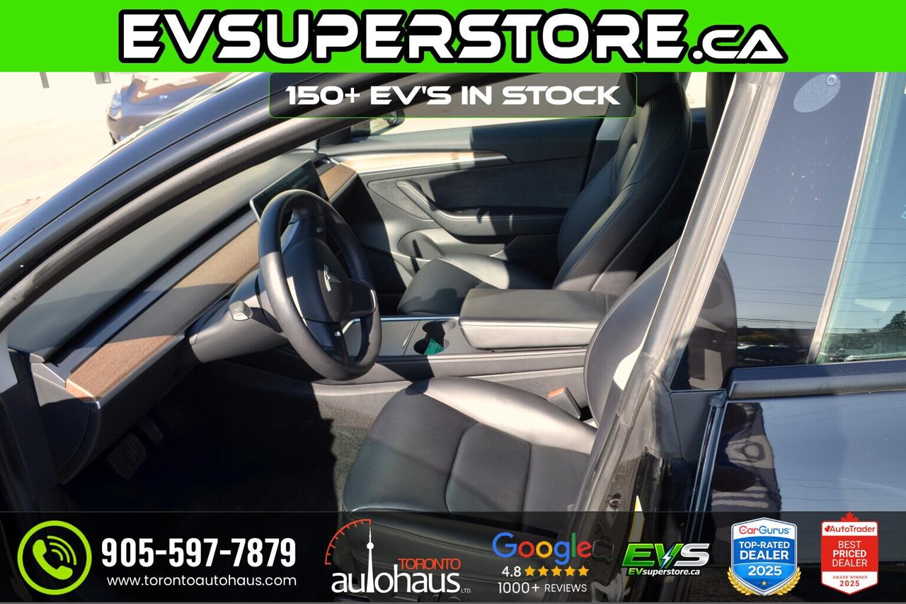 2022 Tesla Model 3 LFP I OVER 100 TESLAS I EVSUPERSTORE.CA Photo
