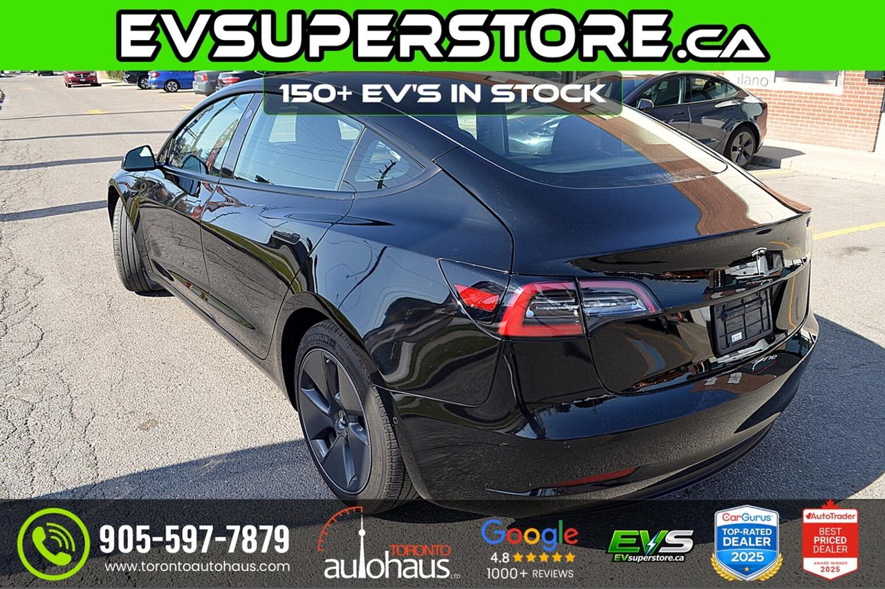 2022 Tesla Model 3 LFP I OVER 100 TESLAS I EVSUPERSTORE.CA Photo