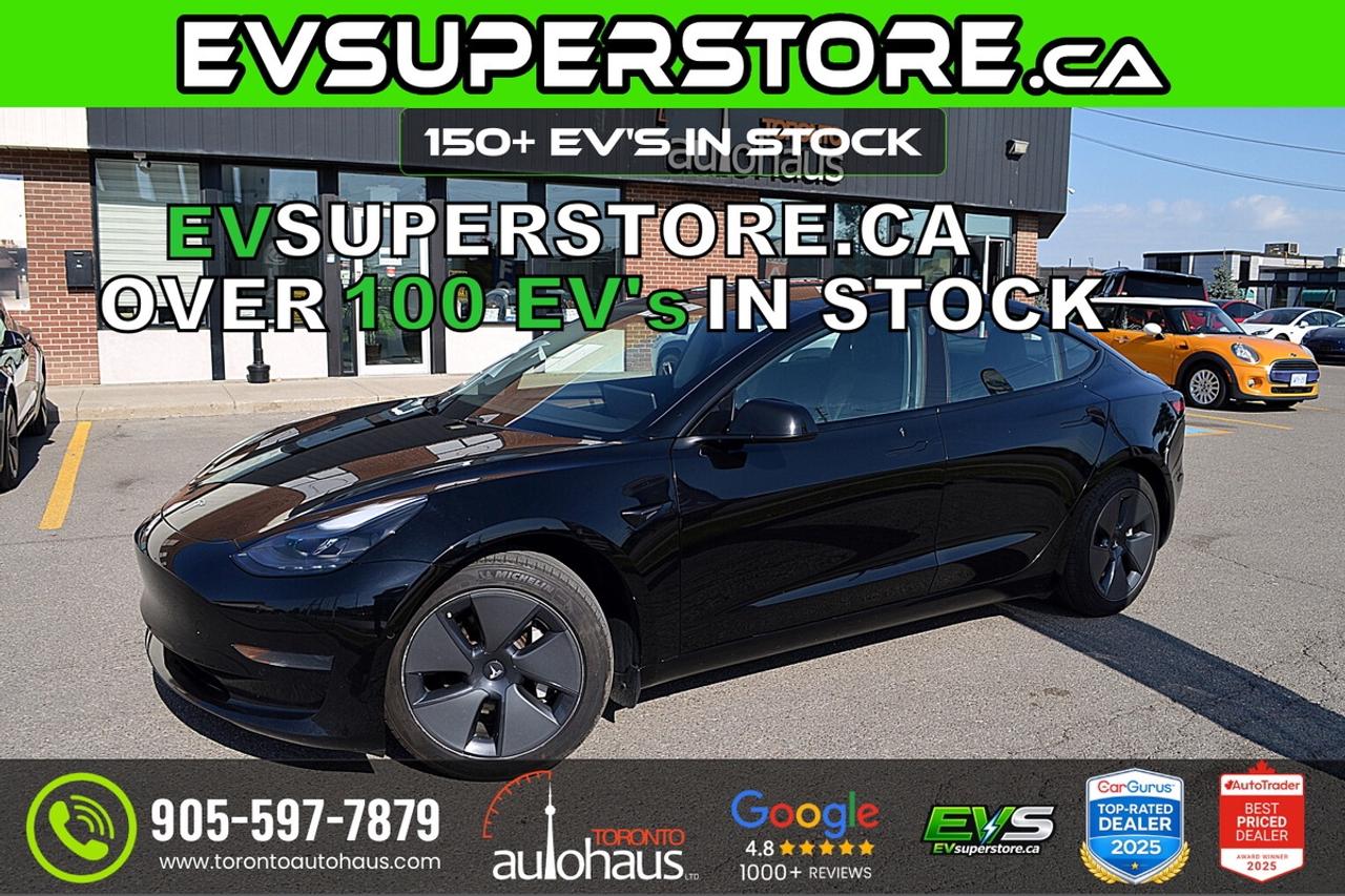 2022 Tesla Model 3 LFP I OVER 100 TESLAS I EVSUPERSTORE.CA Photo0