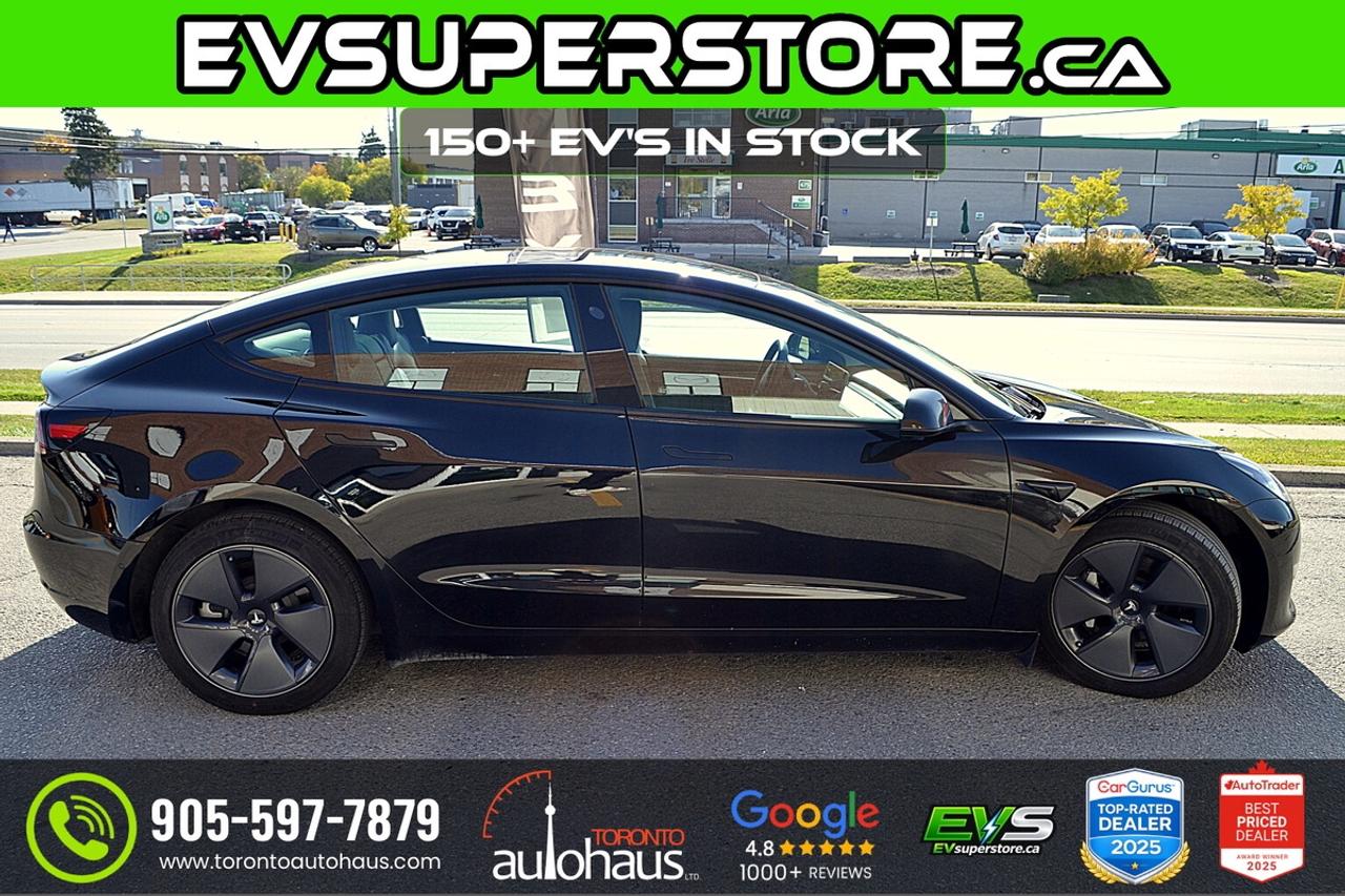 2022 Tesla Model 3 LFP I OVER 100 TESLAS I EVSUPERSTORE.CA Photo