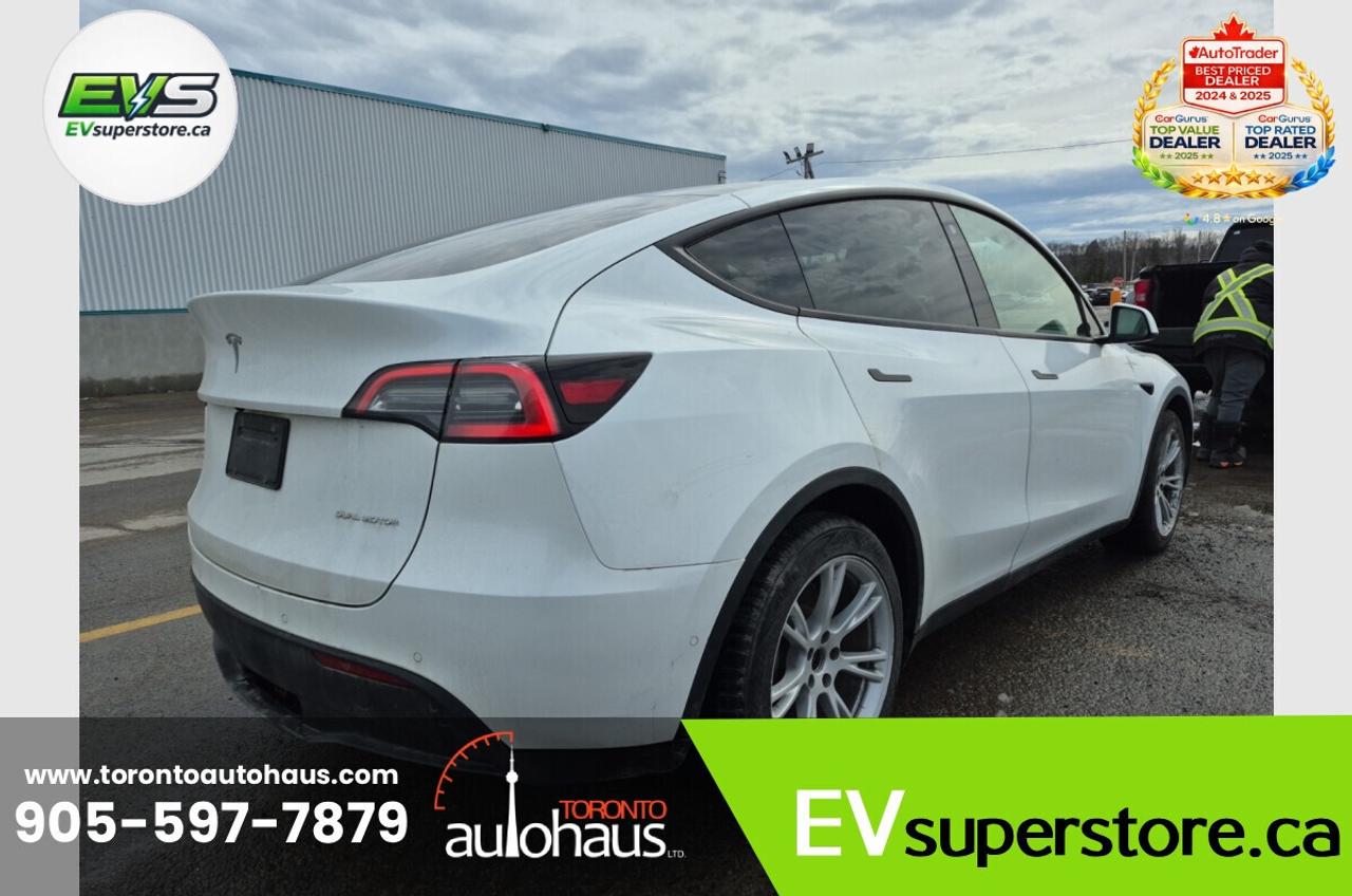 2022 Tesla Model Y LR AWD I WHITE INT. I OVER 100 TESLAS EVSUPERSTORE Photo3