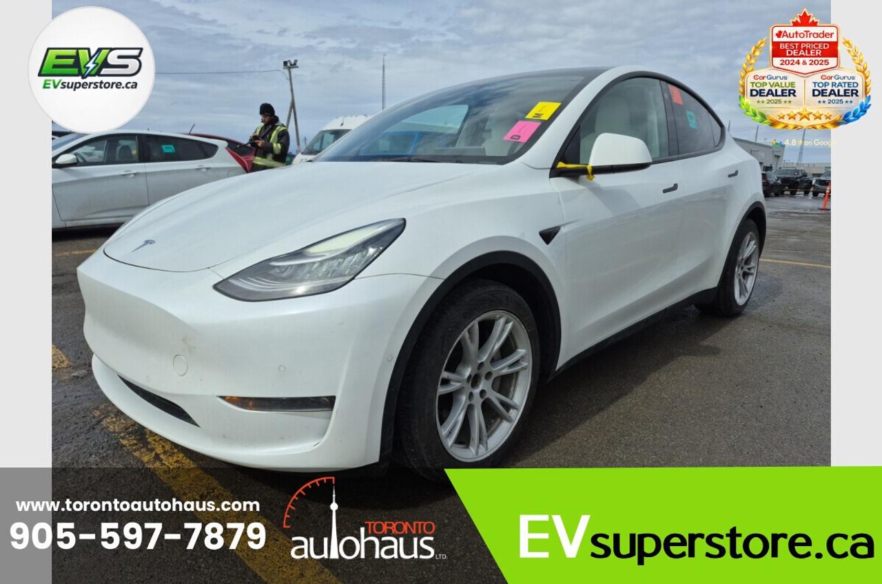 2022 Tesla Model Y LR AWD I WHITE INT. I OVER 100 TESLAS EVSUPERSTORE Photo