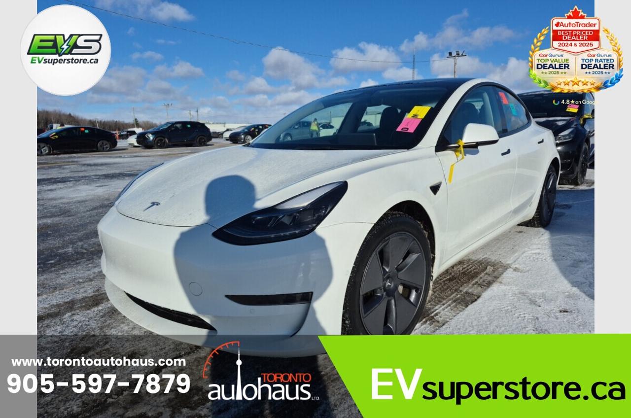2022 Tesla Model 3 LFP I OVER 100 TESLAS I EVSUPERSTORE.CA Photo