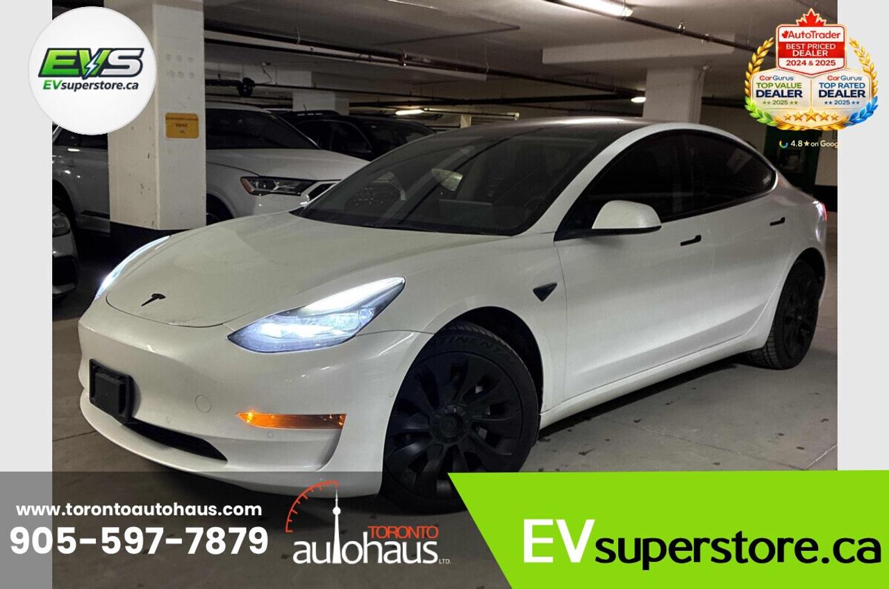 2022 Tesla Model 3 LFP I OVER 100 TESLAS I EVSUPERSTORE.CA Photo