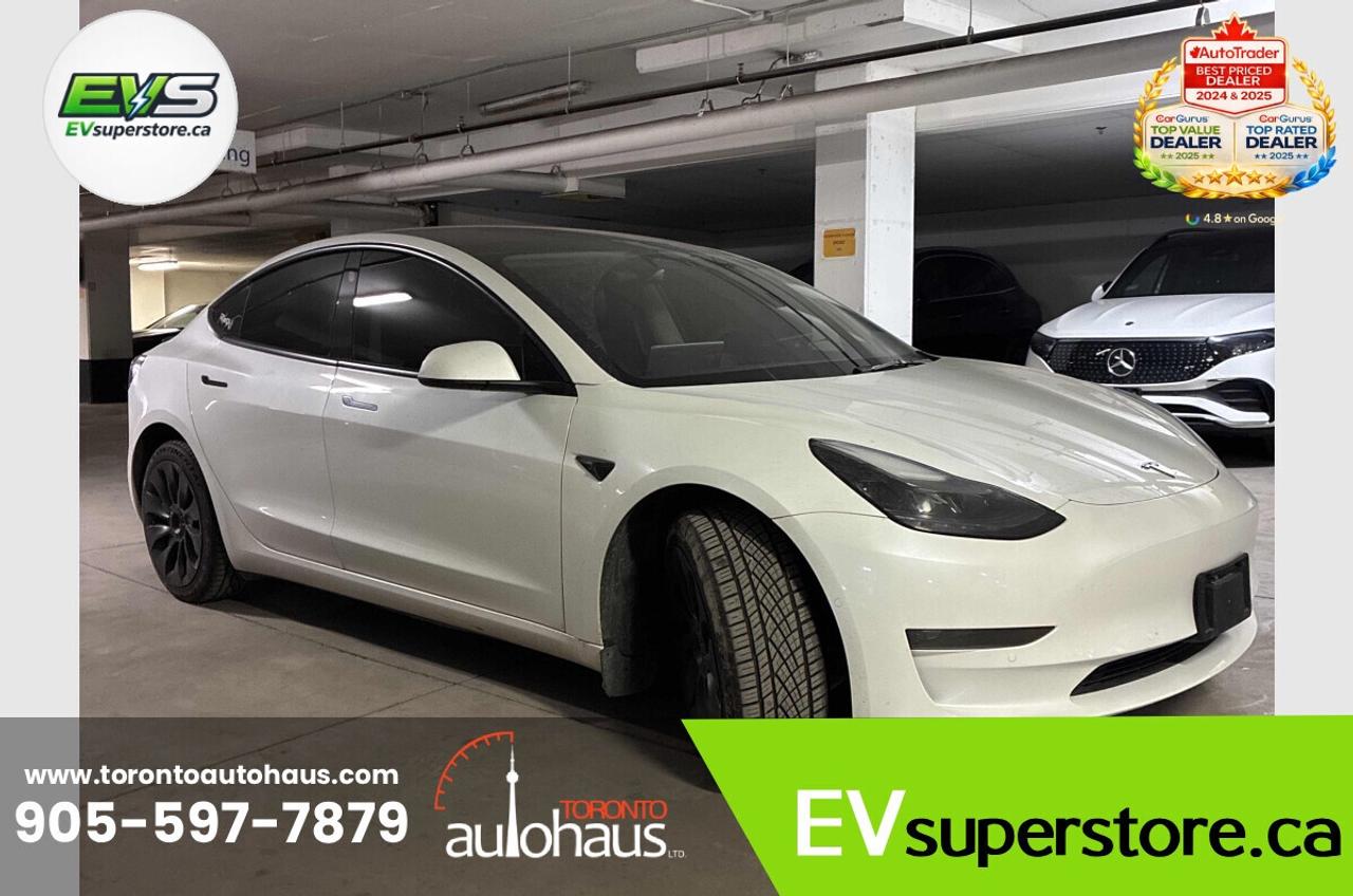 2022 Tesla Model 3 LFP I OVER 100 TESLAS I EVSUPERSTORE.CA Photo