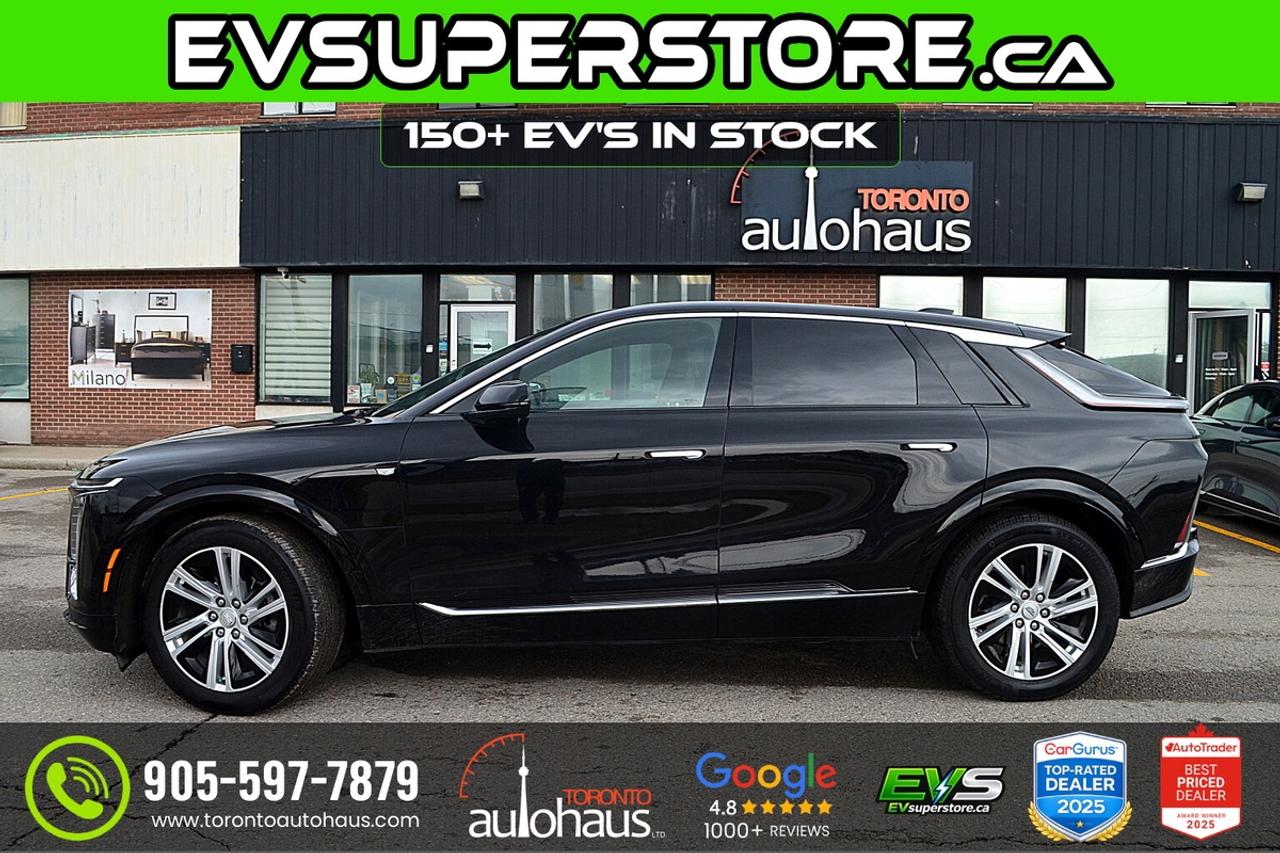 2024 Cadillac LYRIQ AWD I 16 in STOCK at EVSUPERSTORE.ca Photo