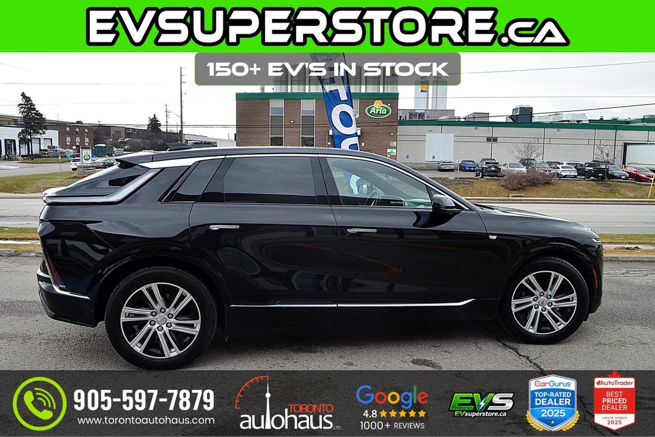 2024 Cadillac LYRIQ AWD I 16 in STOCK at EVSUPERSTORE.ca Photo