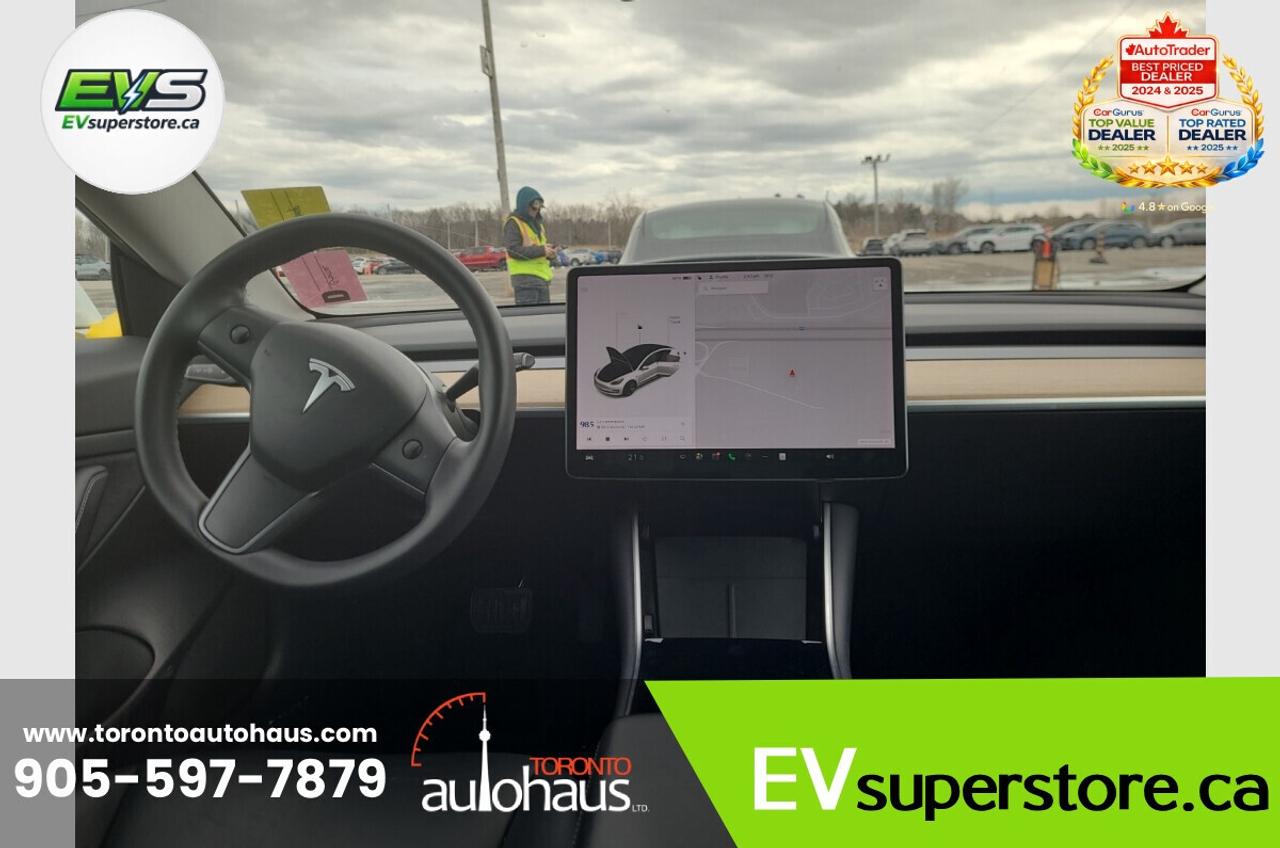 2020 Tesla Model 3 SR+ I OVER 100 TESLAS EVSUPERSTORE.CA Photo