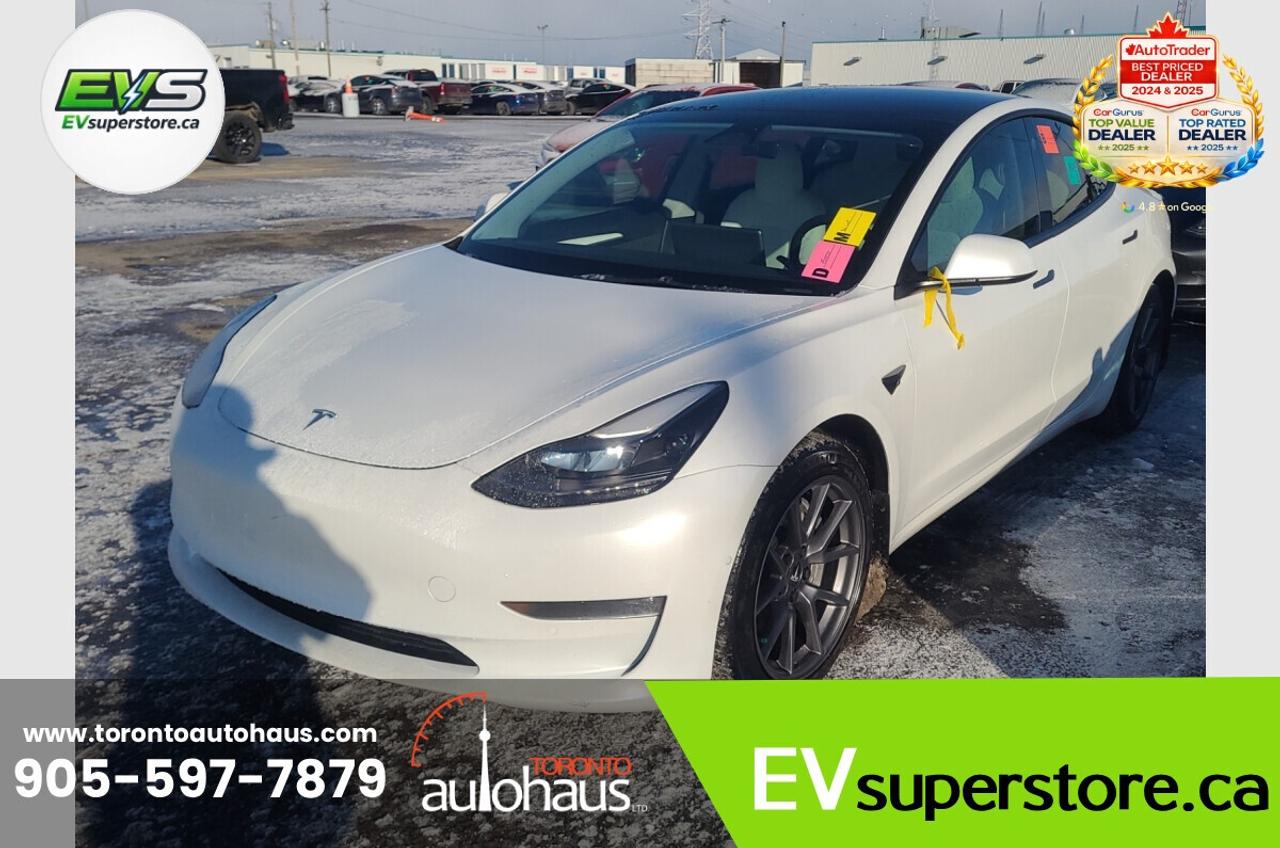 2022 Tesla Model 3 LFP I WHITE INTERIOR I OVER 100 TESLAS EVSUPERSTOR Photo