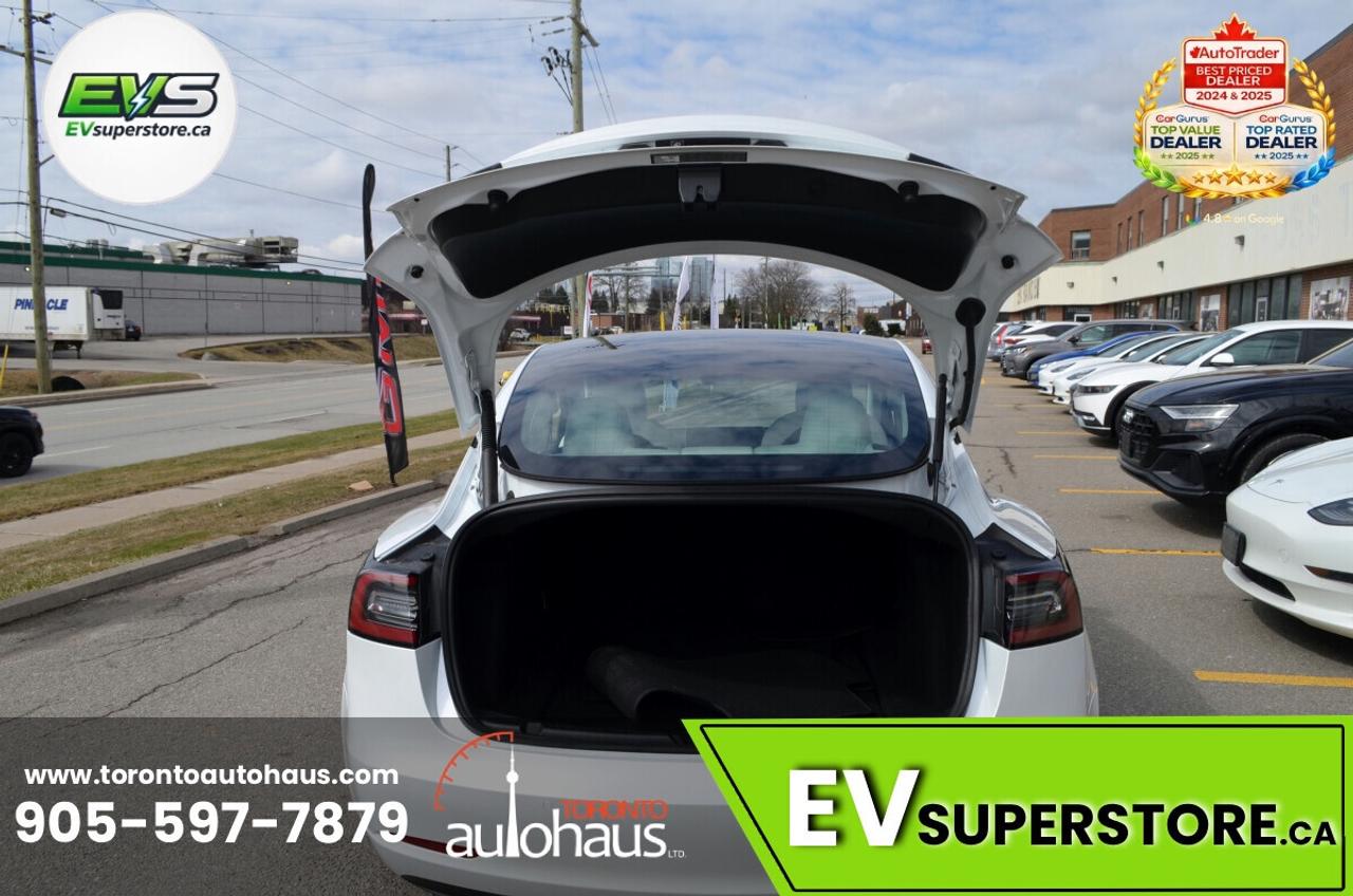 2022 Tesla Model 3 LFP I WHITE INTERIOR I OVER 100 TESLAS EVSUPERSTOR Photo