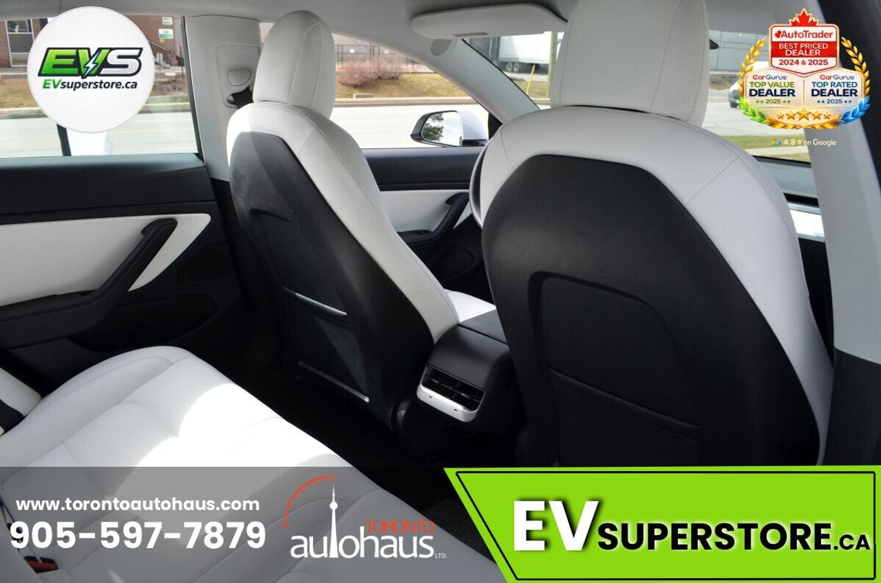 2022 Tesla Model 3 LFP I WHITE INTERIOR I OVER 100 TESLAS EVSUPERSTOR Photo