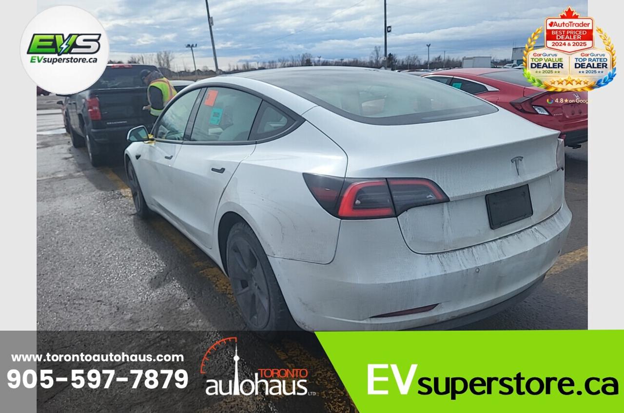 2022 Tesla Model 3 LFP WHITE INT. I EVSUPERSTORE.CA Photo
