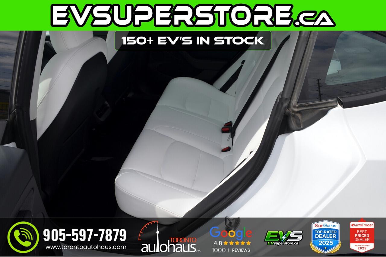 2022 Tesla Model 3 LFP WHITE INT. I EVSUPERSTORE.CA Photo