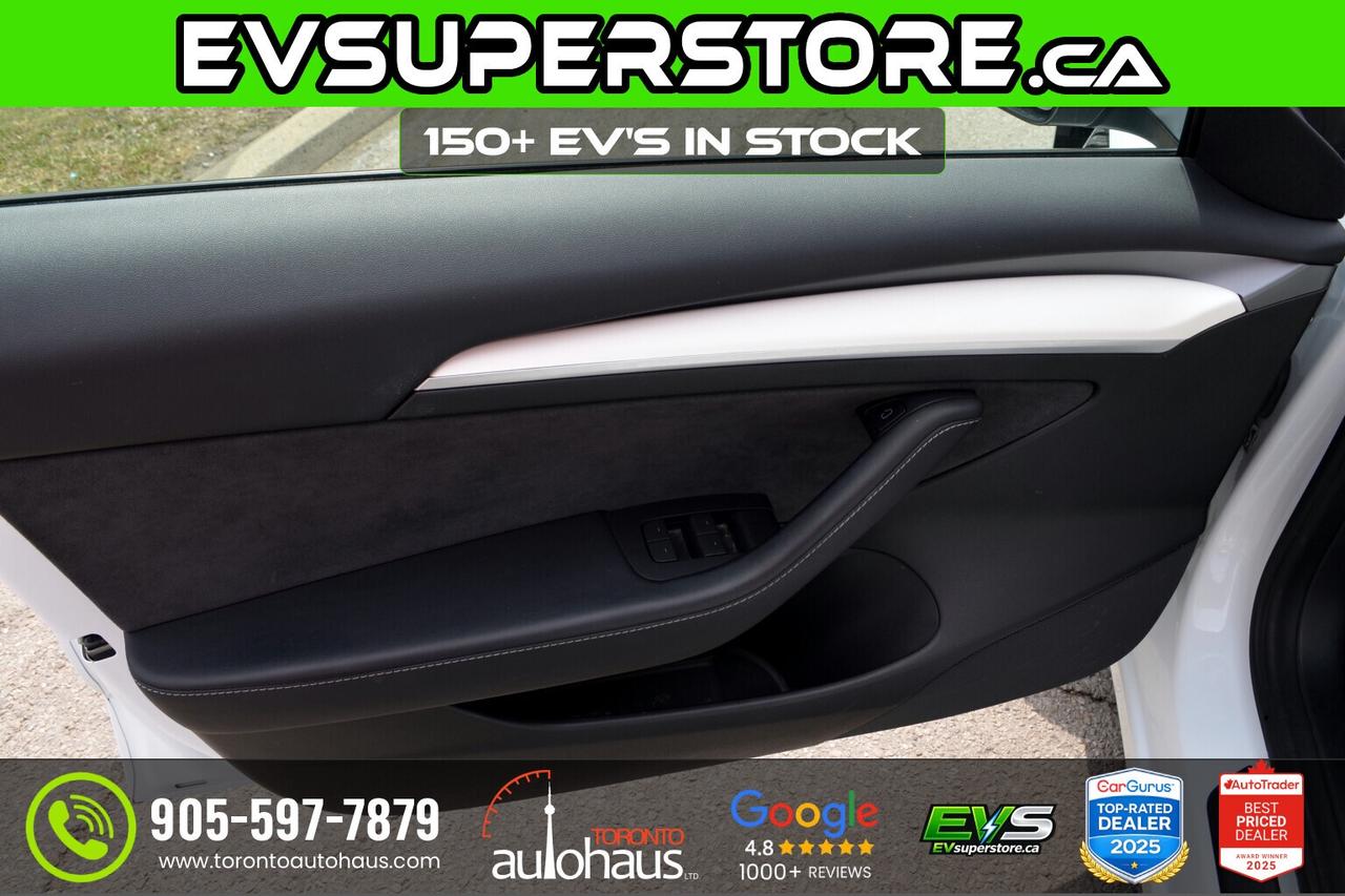 2022 Tesla Model 3 LFP WHITE INT. I EVSUPERSTORE.CA Photo