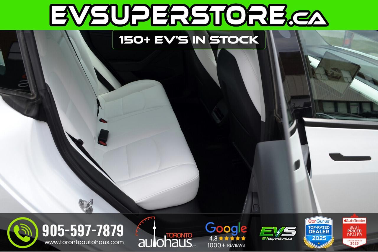 2022 Tesla Model 3 LFP WHITE INT. I EVSUPERSTORE.CA Photo