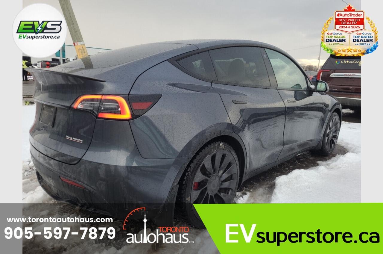 2022 Tesla Model Y PERFORMANCE WHITE INT. I EVSUPERSTORE.CA Photo