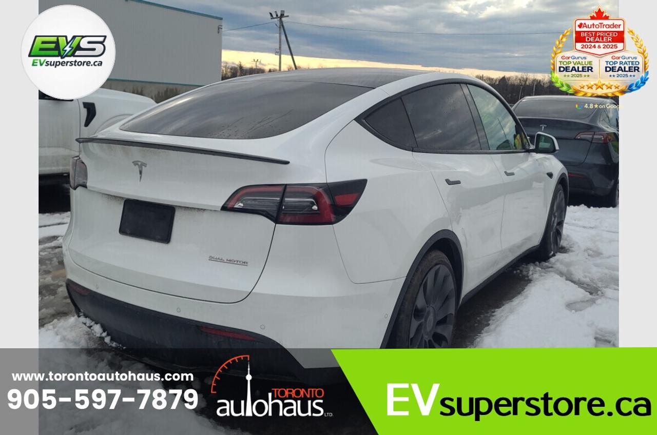 2021 Tesla Model Y Performance I WHITE INT. I EVSUPERSTORE.CA Photo