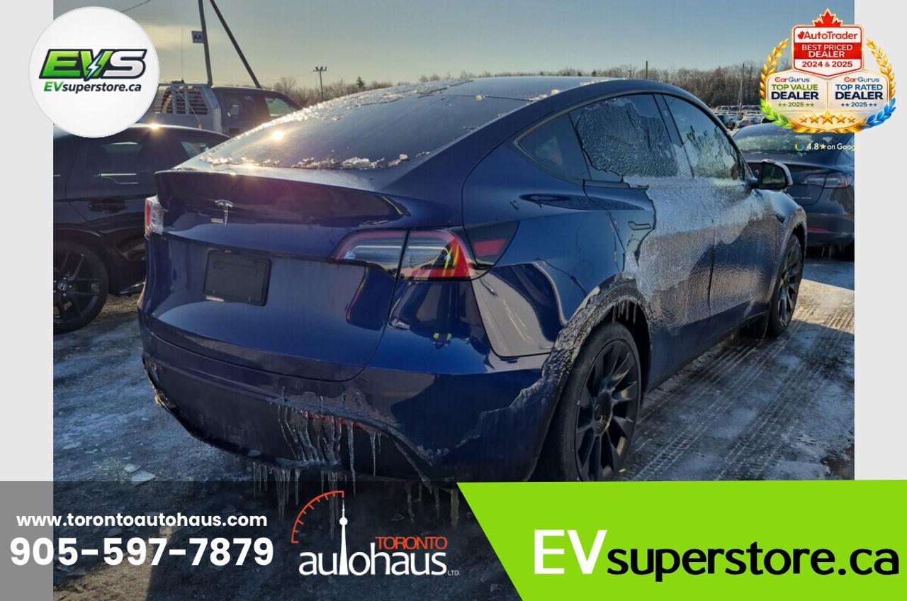 2021 Tesla Model Y White Interior I EVSUPERSTORE.CA Photo3