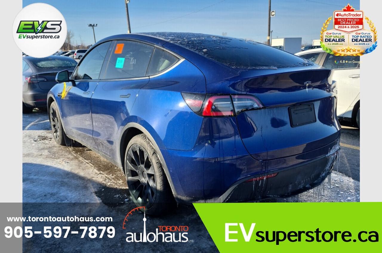 2021 Tesla Model Y White Interior I EVSUPERSTORE.CA Photo